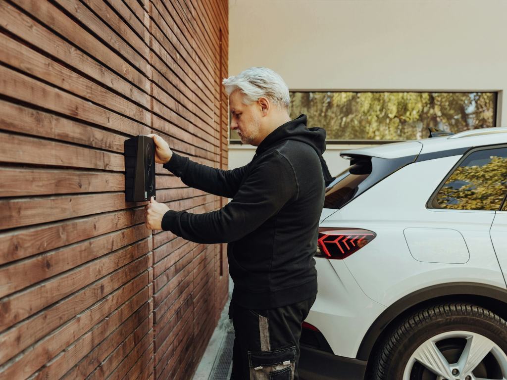 Instalador punto de carga de coche eléctrico